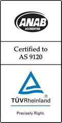 Certified to AS 9120