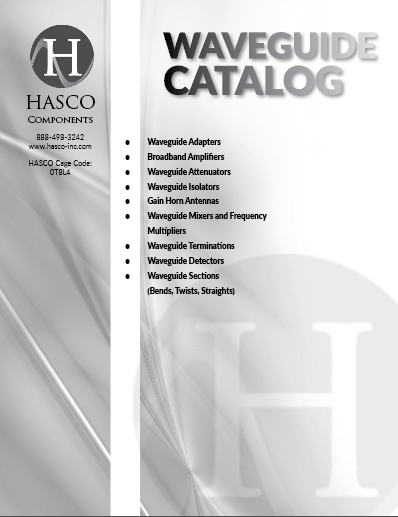 Front page of Waveguide Catalog
